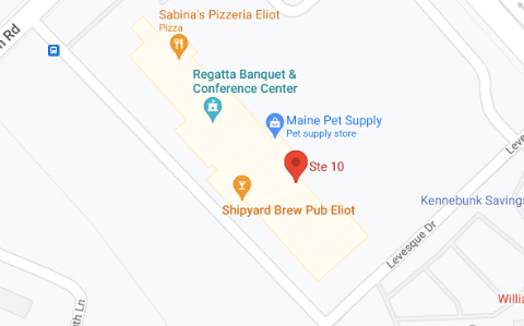 Eliot location map