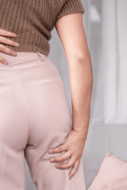 sciatica patient stretching