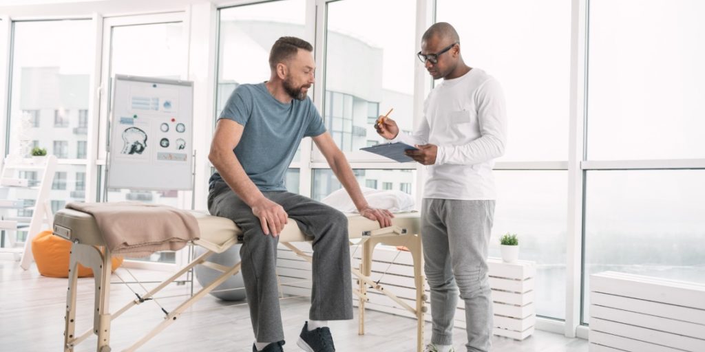 Physical therapy approach compared to chiropractic care